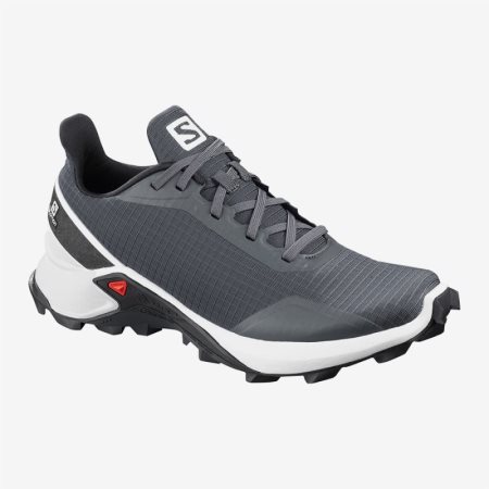 Salomon ALPHACROSS W Womens Hiking Shoes Dark Grey UK AJLC
